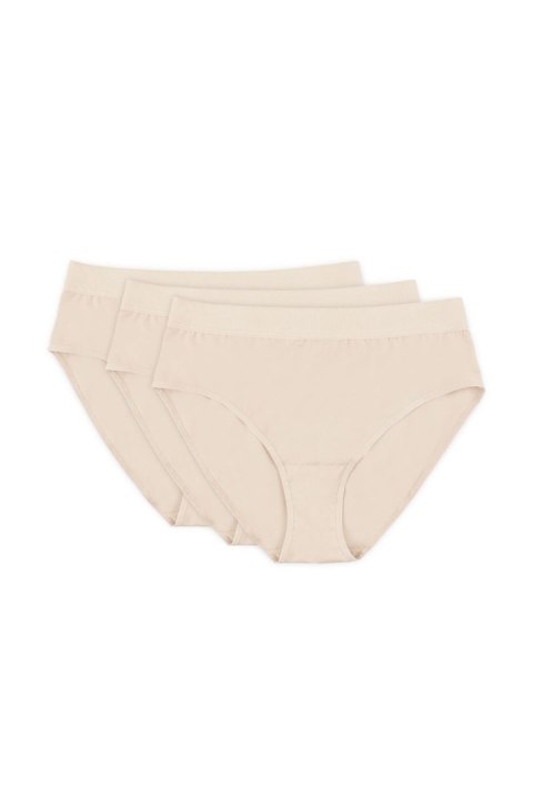 Komplet Figi Model Alana 3pack F Beige - Gorteks Gorteks Komplet Figi Model Alana 3pack F Beige - Gorteks Gorteks