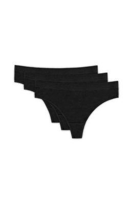 Komplet Stringi Model Alana 3pack S Black - Gorteks Gorteks