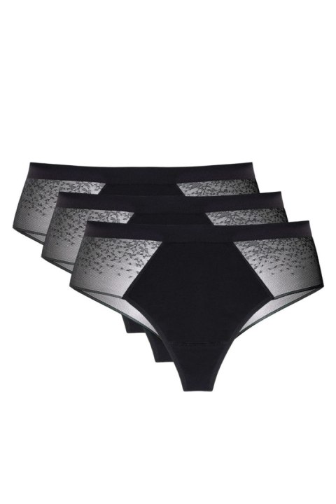 Komplet Stringi Model Hela 3pack S Black - Gorteks Gorteks Komplet Stringi Model Hela 3pack S Black - Gorteks Gorteks