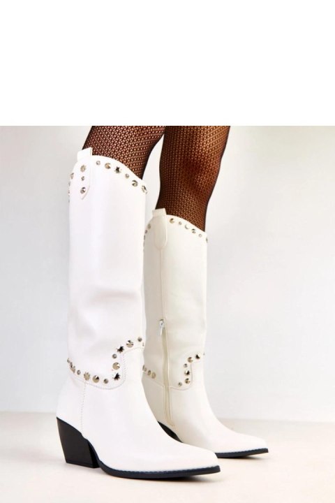 Kozaki Model Horsey E8629 White - Solea Solea