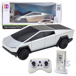 Samochód Zdalnie Sterowany RC Pickup Truck 4 Tryby Jazdy Srebrny Double E