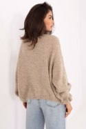 Sweter Kardigan Model MI-SW-0904.82 Beige - Rue Paris Rue Paris Sweter Kardigan Model MI-SW-0904.82 Beige - Rue Paris Rue Paris