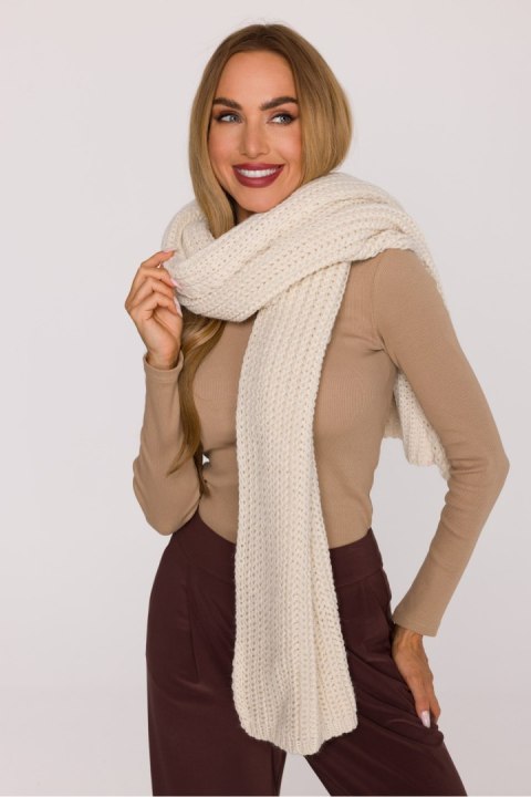 Szal Model MOE896 Ecru - Moe Moe Szal Model MOE896 Ecru - Moe Moe