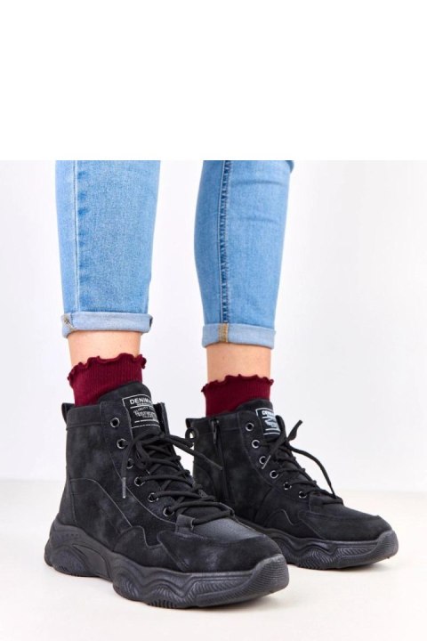 Trapery Model Chakles XY2817-1 Black - Solea Solea