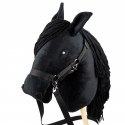 Zestaw Skippi - Hobby Horse Czarny i przeszkoda do skakania 135 cm Zestaw Skippi - Hobby Horse Czarny i przeszkoda do skakania 135 cm