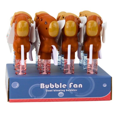 Bańki Mydlane Kapibara Wiatraczek 2w1 Różdżka 3 Oczka Do Baniek 19cm Mix LEAN TOYS Bańki Mydlane Kapibara Wiatraczek 2w1 Różdżka 3 Oczka Do Baniek 19cm Mix LEAN TOYS