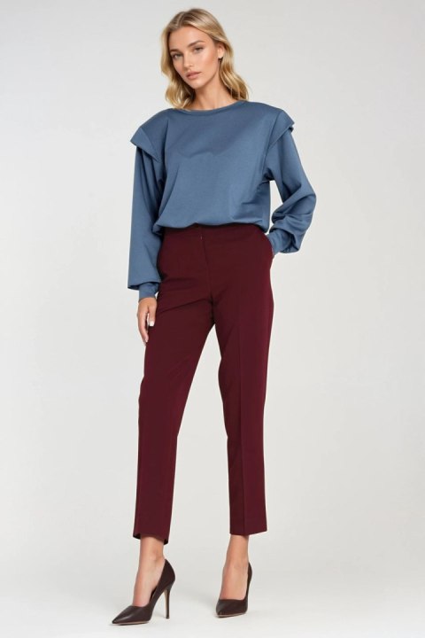 Bluza z wysokimi ściągaczami BL10 Cobalt - Nife Nife Bluza z wysokimi ściągaczami BL10 Cobalt - Nife Nife