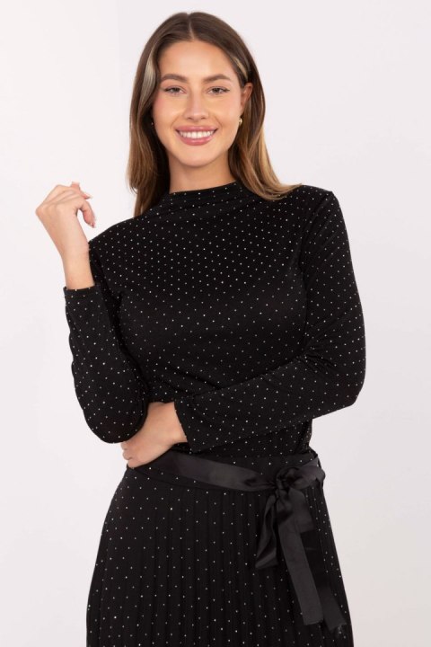 Bluzka Model IT-BZ-15368-1.04 Black - Rue Paris Rue Paris Bluzka Model IT-BZ-15368-1.04 Black - Rue Paris Rue Paris