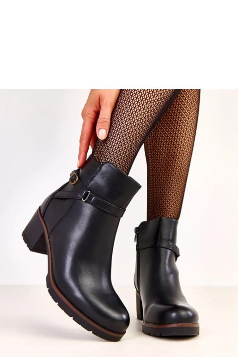 Botki Model Ballin E8615 Black - Solea Solea Botki Model Ballin E8615 Black - Solea Solea