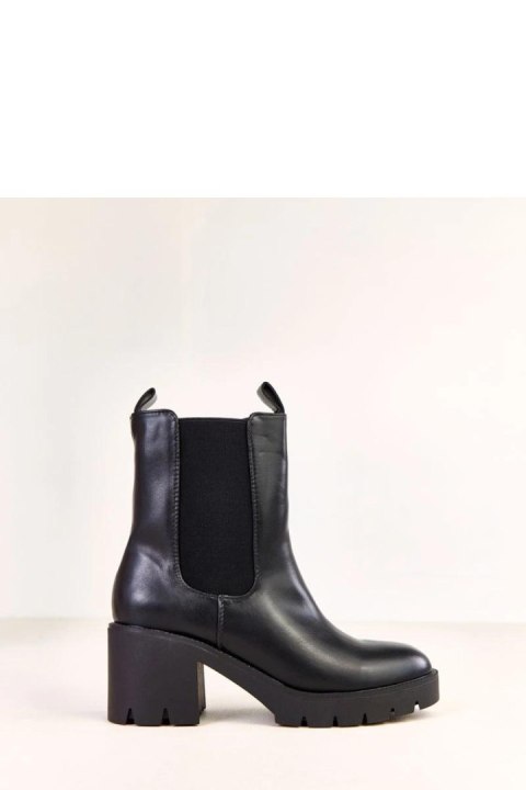 Botki Model Meloris E8627 Black - Solea Solea Botki Model Meloris E8627 Black - Solea Solea