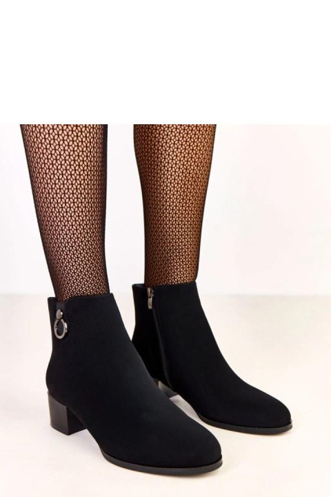 Botki Model Sevira D9218 Black - Solea Solea Botki Model Sevira D9218 Black - Solea Solea