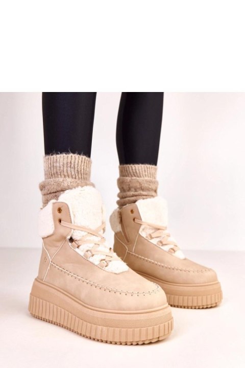 Botki Sportowe Model Lorraine ZH15 Brown - Solea Solea Botki Sportowe Model Lorraine ZH15 Brown - Solea Solea