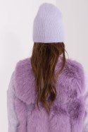 Czapka Model AT-CZ-2328.11P Light Violet - AT AT Czapka Model AT-CZ-2328.11P Light Violet - AT AT