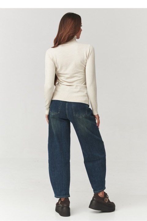 Golf Damski Model C11 Light Beige - Makadamia Makadamia Golf Damski Model C11 Light Beige - Makadamia Makadamia