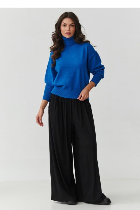 Golf Damski Model S165 Blue Jeans - Makadamia Makadamia Golf Damski Model S165 Blue Jeans - Makadamia Makadamia