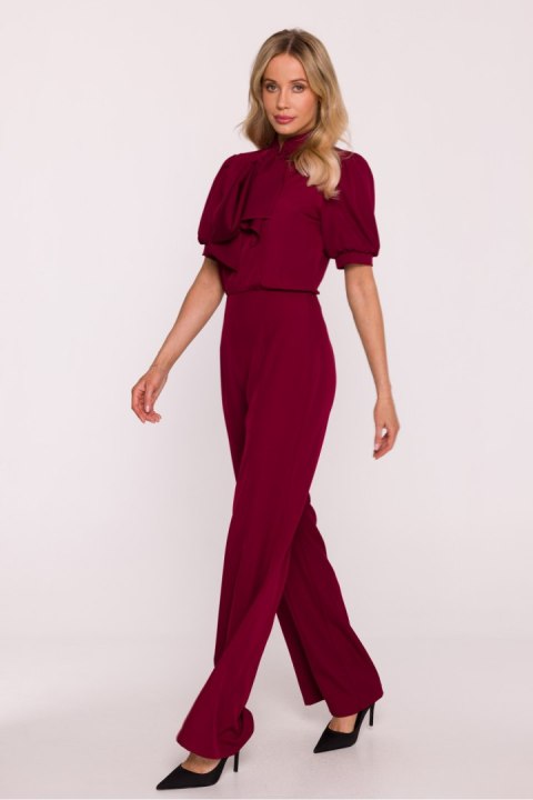 Kombinezon Model S421 Bordo - Stylove Stylove Kombinezon Model S421 Bordo - Stylove Stylove