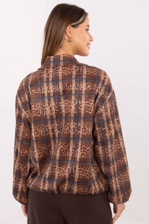 Kurtka Damska Model IT-KR-5773.23 Camel - Rue Paris Rue Paris