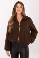 Kurtka Damska Model IT-KR-FL9725.08P Brown - Rue Paris Rue Paris Kurtka Damska Model IT-KR-FL9725.08P Brown - Rue Paris Rue Paris