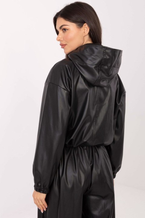 Kurtka Damska Model IT-KR-FL9729.15P Black - Rue Paris Rue Paris Kurtka Damska Model IT-KR-FL9729.15P Black - Rue Paris Rue Paris