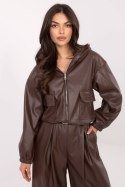 Kurtka Damska Model IT-KR-FL9729.15P Brown - Rue Paris Rue Paris Kurtka Damska Model IT-KR-FL9729.15P Brown - Rue Paris Rue Paris