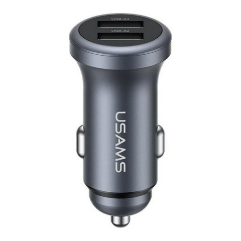 Ładowarka samochodowa Usams CC320 30W 2xUSB-A 2,4A USAMS Ładowarka samochodowa Usams CC320 30W 2xUSB-A 2,4A USAMS