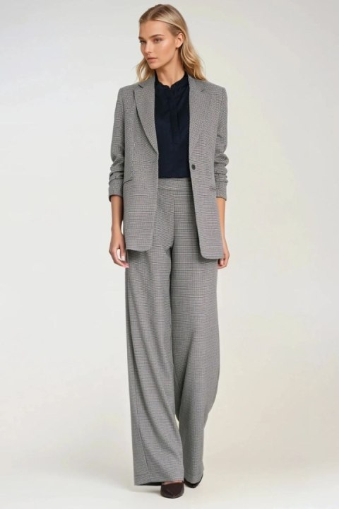 Marynarka z zakładkami na rękawach Z86 Pepitko - Nife Nife Marynarka z zakładkami na rękawach Z86 Pepitko - Nife Nife