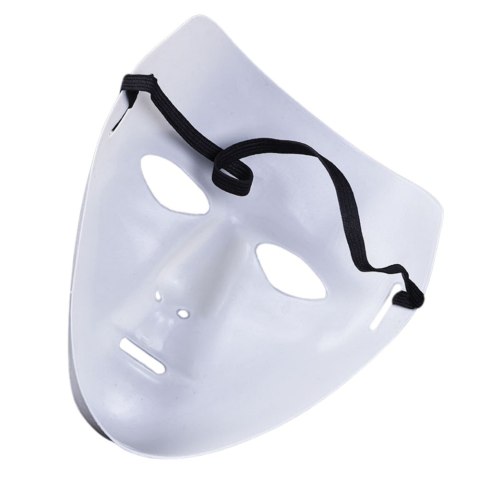 Maska Anonim Karnawałowa Halloweenowa Na Gumce Biała Czerwona LEAN TOYS Maska Anonim Karnawałowa Halloweenowa Na Gumce Biała Czerwona LEAN TOYS