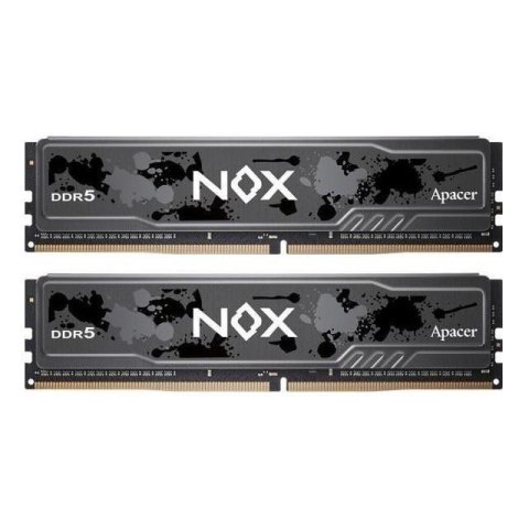 Pamięć DDR5 Apacer NOX 32GB (2x16GB) 5200MHz CL40 1,25V Black Apacer