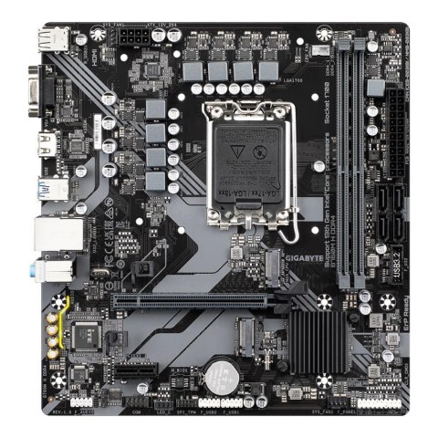Płyta Gigabyte B760M H DDR4 (rev. 1.0) /B760/DDR4/SATA3/M.2/USB3.0/PCIe4.0/s.1700/mATX Gigabyte Płyta Gigabyte B760M H DDR4 (rev. 1.0) /B760/DDR4/SATA3/M.2/USB3.0/PCIe4.0/s.1700/mATX Gigabyte
