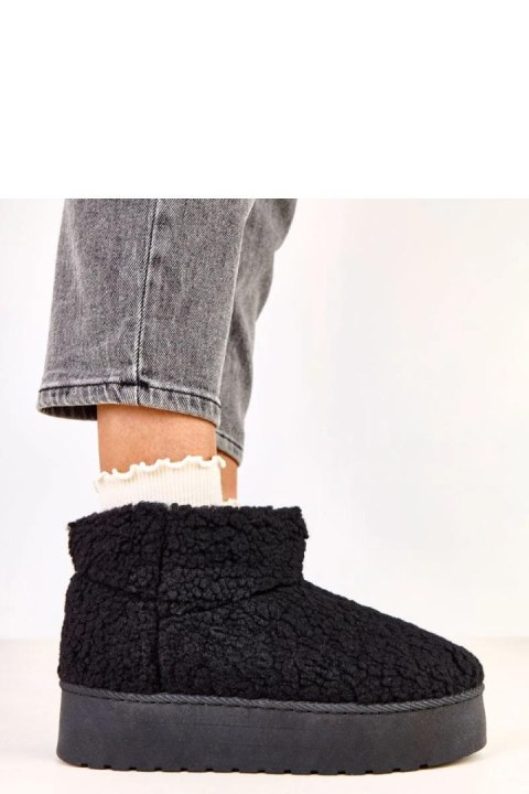 Śniegowce Model Lasso C2035-1 Black - Solea Solea Śniegowce Model Lasso C2035-1 Black - Solea Solea