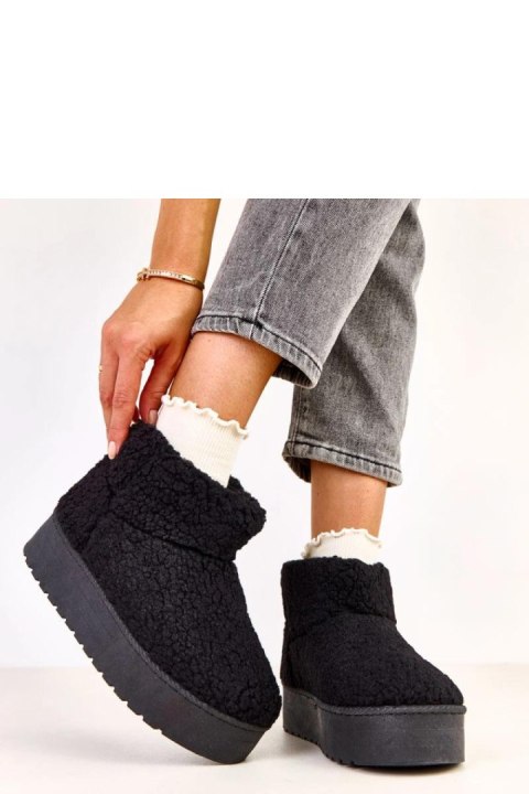 Śniegowce Model Lasso C2035-1 Black - Solea Solea Śniegowce Model Lasso C2035-1 Black - Solea Solea