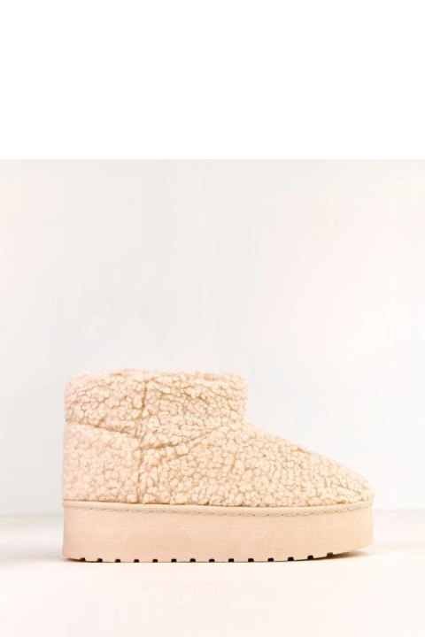 Śniegowce Model Lasso C2035-3 Beige - Solea Solea Śniegowce Model Lasso C2035-3 Beige - Solea Solea