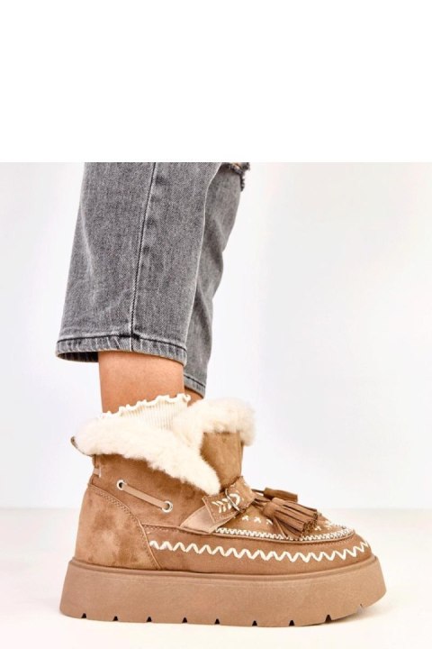 Śniegowce Model Maurisa C2068-5 Light Brown - Solea Solea Śniegowce Model Maurisa C2068-5 Light Brown - Solea Solea