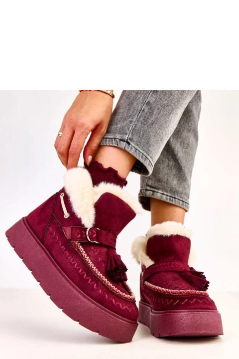 Śniegowce Model Maurisa C2068-6 Bordo - Solea Solea Śniegowce Model Maurisa C2068-6 Bordo - Solea Solea