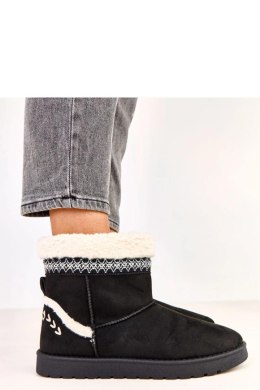 Śniegowce Model Sensila C2066-1 Black - Solea Solea