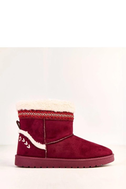 Śniegowce Model Sensila C2066-5 Bordo - Solea Solea Śniegowce Model Sensila C2066-5 Bordo - Solea Solea