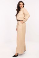 Spodnie Damskie Model IT-SP-FL8569.85 Beige - Rue Paris Rue Paris Spodnie Damskie Model IT-SP-FL8569.85 Beige - Rue Paris Rue Paris