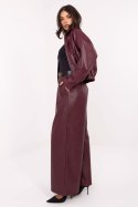 Spodnie Damskie Model IT-SP-FL8569.85 Bordo - Rue Paris Rue Paris Spodnie Damskie Model IT-SP-FL8569.85 Bordo - Rue Paris Rue Paris