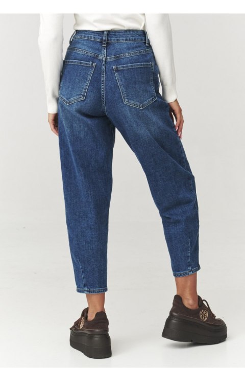 Spodnie Jeansy Damskie Model C12 Denim Jeans - Makadamia Makadamia