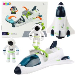 Statek Kosmiczny Figurki Kosmonautów Pojazd Kosmiczny Światła Dźwięki LEAN Toys