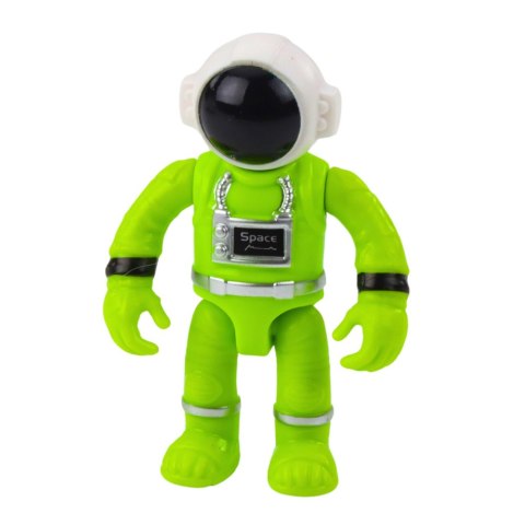 Statek Kosmiczny Ufo Figurka Astronauty Światła Dźwięki Zielony LEAN Toys Statek Kosmiczny Ufo Figurka Astronauty Światła Dźwięki Zielony LEAN Toys