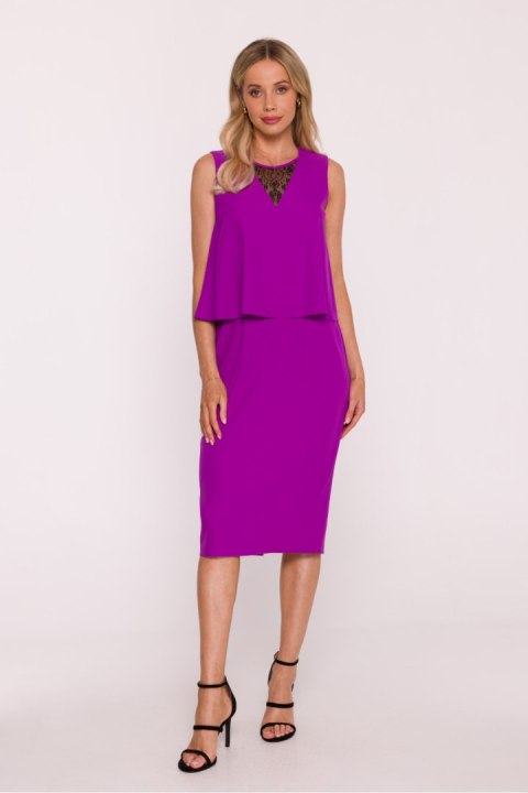 Sukienka Model S422 Lawenda - Stylove Stylove Sukienka Model S422 Lawenda - Stylove Stylove