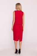 Sukienka Model S422 Red - Stylove Stylove Sukienka Model S422 Red - Stylove Stylove