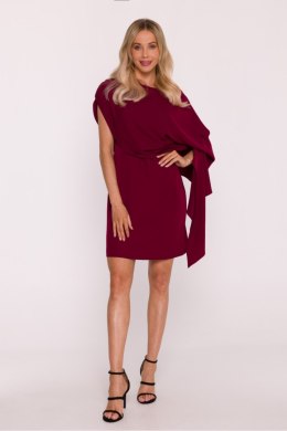 Sukienka Model S423 Bordo - Stylove Stylove
