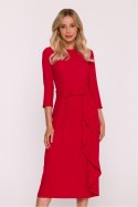Sukienka Model S425 Red - Stylove Stylove Sukienka Model S425 Red - Stylove Stylove