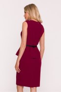 Sukienka Model S427 Bordo - Stylove Stylove Sukienka Model S427 Bordo - Stylove Stylove