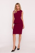 Sukienka Model S427 Bordo - Stylove Stylove Sukienka Model S427 Bordo - Stylove Stylove