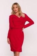 Sukienka Model S428 Red - Stylove Stylove Sukienka Model S428 Red - Stylove Stylove