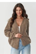 Sweter Kardigan Model S170 Tabacco - Makadamia Makadamia Sweter Kardigan Model S170 Tabacco - Makadamia Makadamia