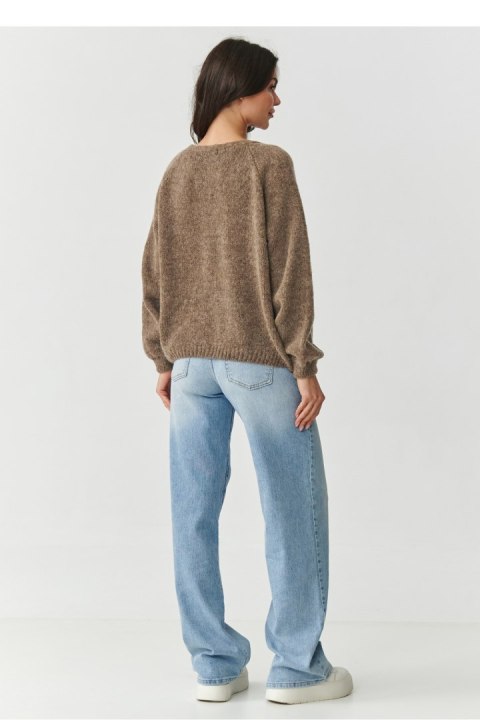 Sweter Kardigan Model S170 Tabacco - Makadamia Makadamia Sweter Kardigan Model S170 Tabacco - Makadamia Makadamia